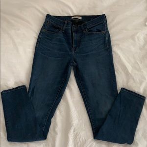 Madewell roadtripper jeans, lightly worn